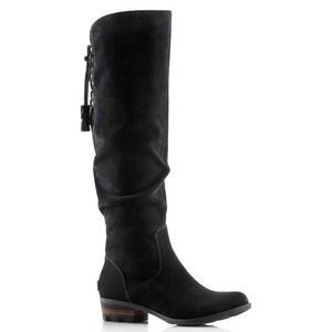 Sorel Farrah Women’s Black Suede Knee High Boots